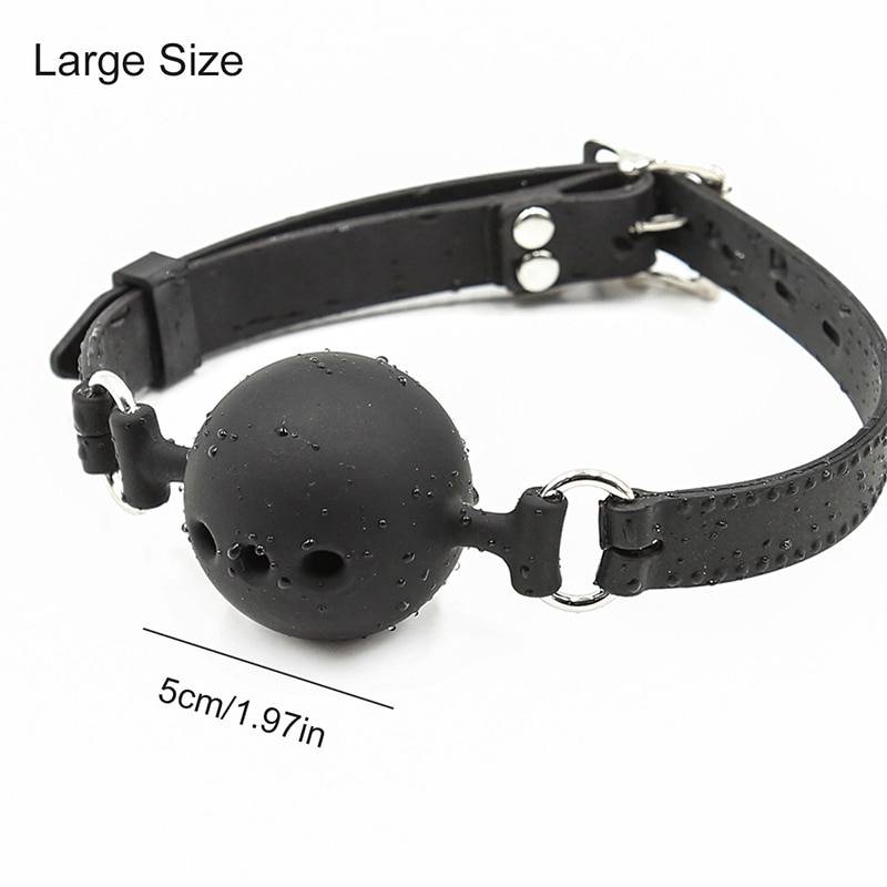 Open Mouth Gag Ball For Woman Couples Sex Games 3 Size