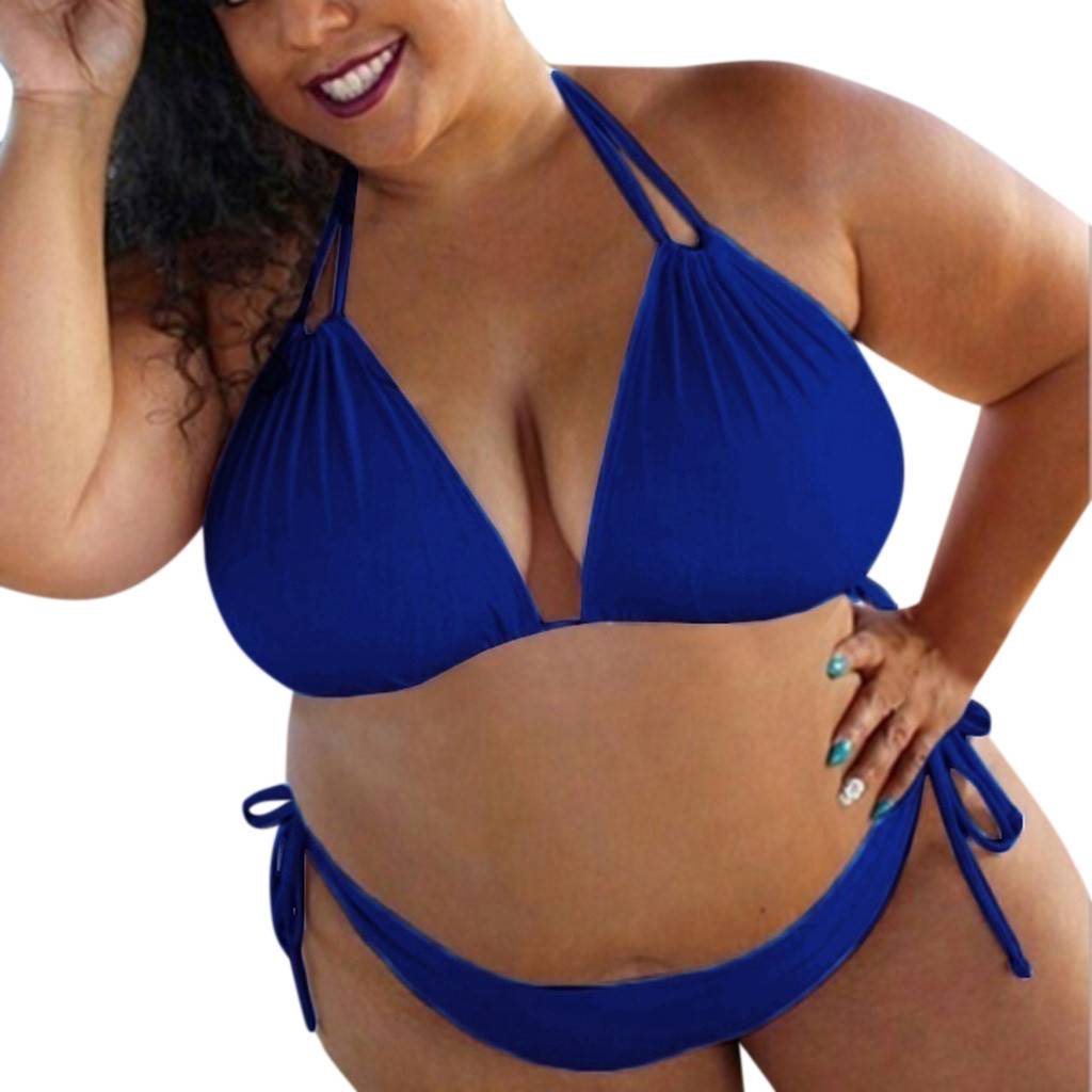 Sexy Plus Size Swimsuit Bikini Set