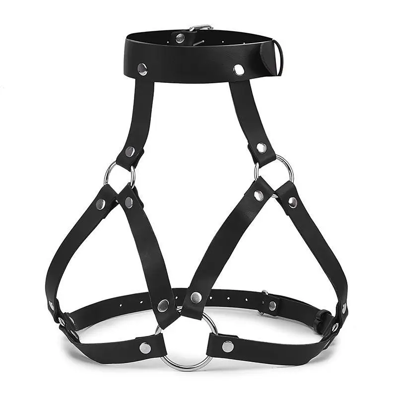 Women Sexy Body Harness Belt Sex toy straps Bdsm Bondage Lingerie Chest Harness Leather Lingerie Gothic Fetish Women Clothing