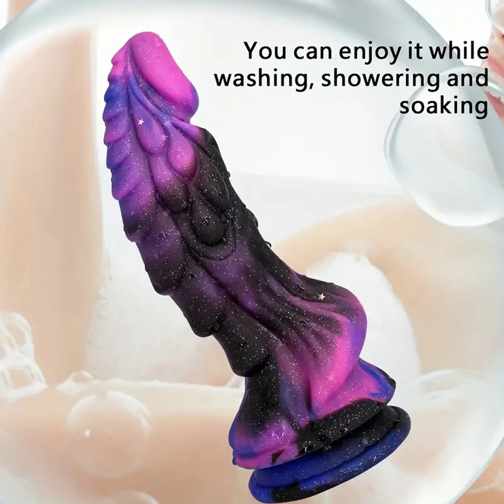 Dragon Dildo for Women Big Anal Dildo with Suction Cup Soft Monster Dildo Silicone Anal Plug Prostate Massager Sex Toys for Men