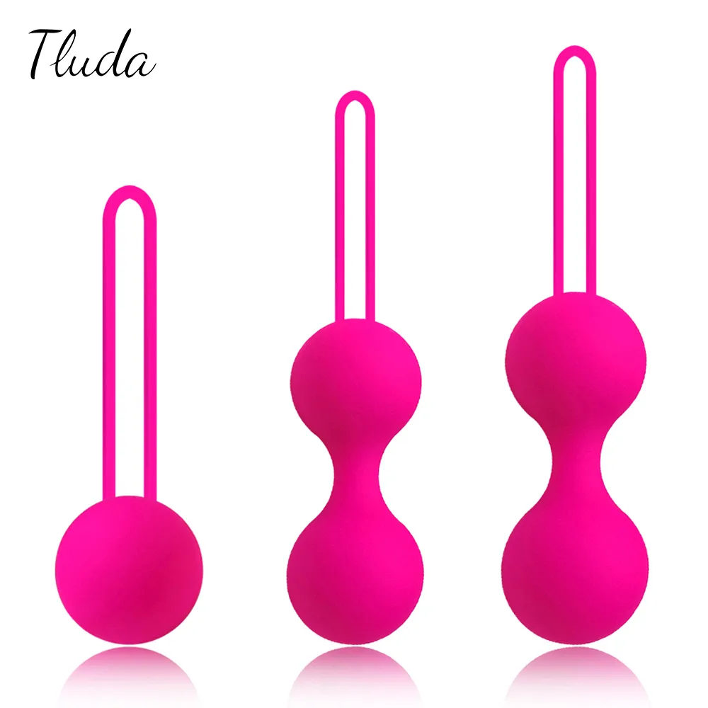 Beads Vaginal Ball Sex Toys for Women Silicone Smart Geisha Kegel Ball Simulator Vagina Chinese Ben Wa Ball Tightening Exerciser