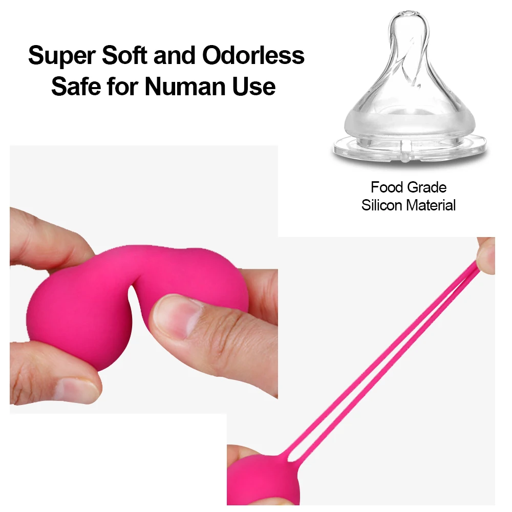 Beads Vaginal Ball Sex Toys for Women Silicone Smart Geisha Kegel Ball Simulator Vagina Chinese Ben Wa Ball Tightening Exerciser